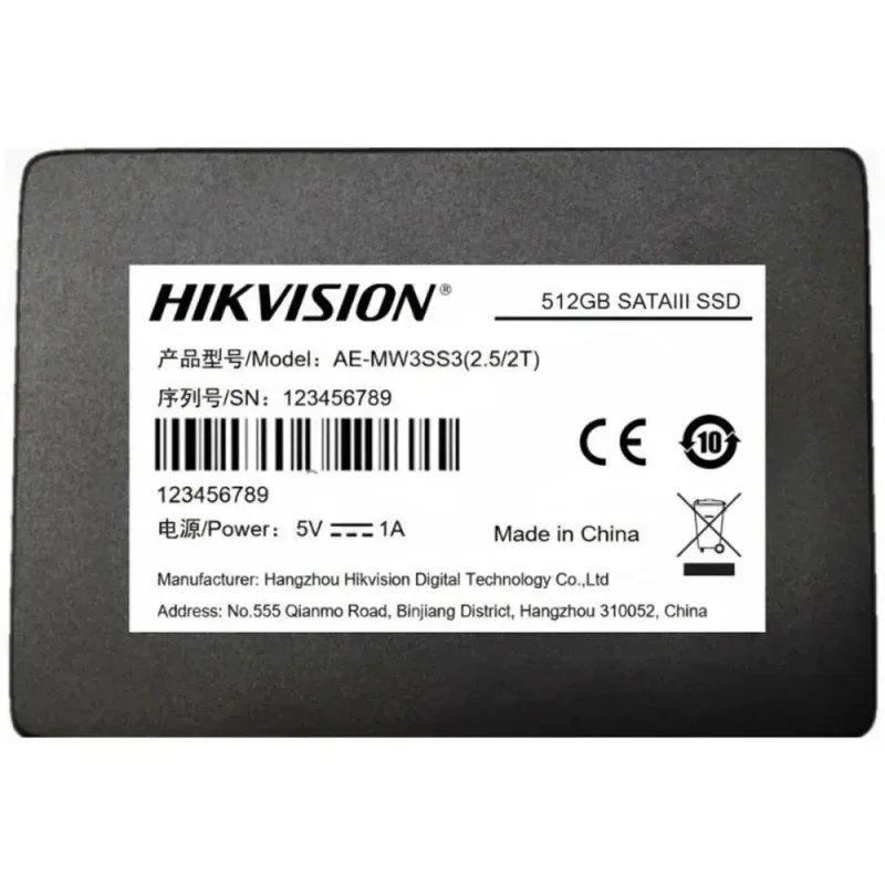 AE-MW3SS3(2.5/512G) 512GB Mobil Güvenlik SSD Diski