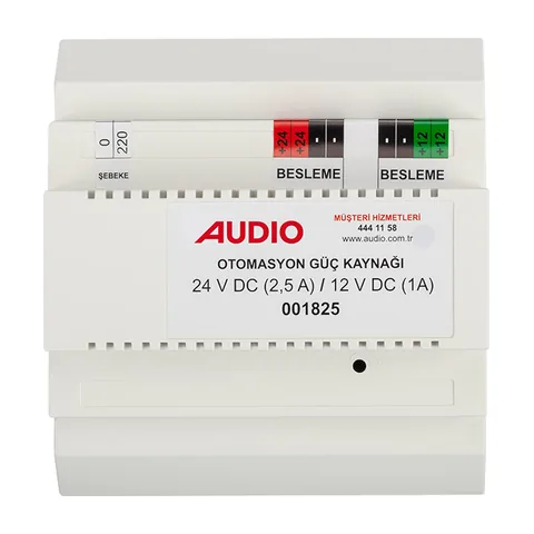 Akıllı Ev Güç Kaynağı (24V DC (2,5A) / 12V DC (1A))