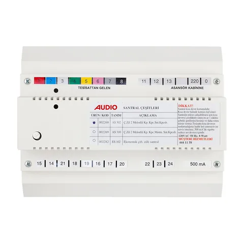 AS 302 Santral (Kapıcılı Çift Zilli 2 Melodili)