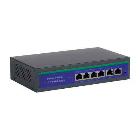 IP 4’lü PoE Switch