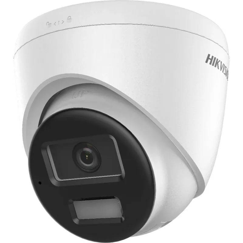 DS-2CD1383G2-LIUF/SL 8 MP Smart Hybrid Light Sabit Lensli Turret IP Güvenlik Kamerası (Dahili Mikrofon, Çift Yönlü Ses, Aktif Caydırıcı)