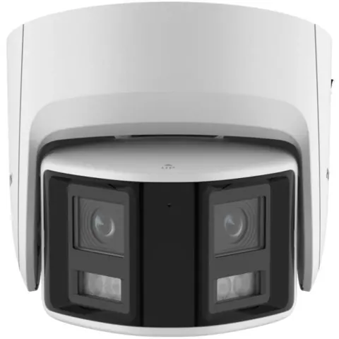 DS-2CD2367G2P-LSU/SL 6 MP ColorVu Panoramik Çift Lensli IP Dome Güvenlik Kamerası (180°, AcuSense, Aktif Caydırıcı)