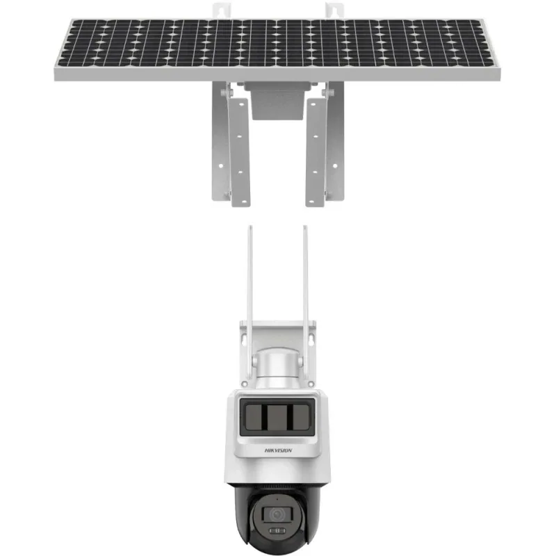 DS-2DE2C400IWG-K/4G/C09S20 4 MP 4G Güneş Enerjili PT Güvenlik Kamerası Seti (20W Solar Panel + 90Wh Batarya)