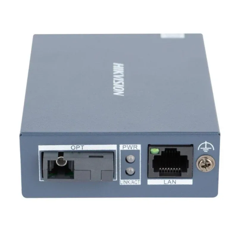 DS-3D501R-A 20KM Gigabit Single Mode Tek Fiber Optik Alıcı Media Converter (1× Gigabit RJ45 + 1× Gigabit SC)