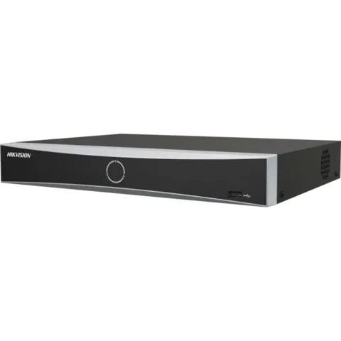 DS-7604NXI-K1 4 Kanal AcuSense 4K Network Video Recorder (NVR) (1 SATA, H.265+, 40 Mbps, HDMI, VGA)