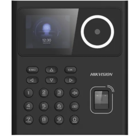 DS-K1T320MFX Yüz Tanıma + Parmak İzi Terminali