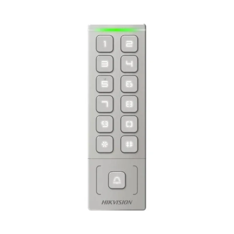 DS-K1T809MWX Mifare Kart + Şifreli Bağımsız Geçiş Kontrol Terminali (Wi-Fi Destekli)