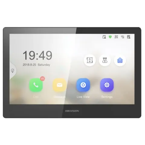 DS-KH8520-WTE1 10.1” IP Görüntülü Diafon Monitörü
