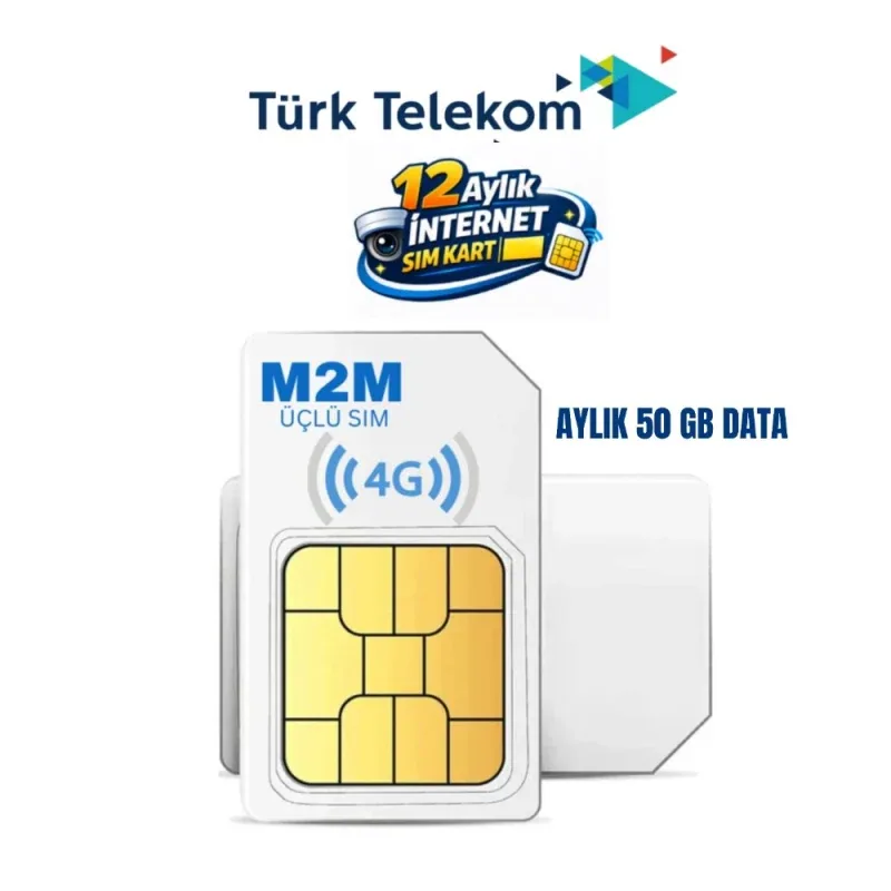 Türk Telekom 50GB Aylık Data Hattı